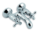 Vanová baterie bez příslušenství 100 mm Retro II chrom - 99124/1,0