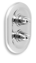 Sprchová termostatická baterie 2-cestný ventil chrom - 2750R,0