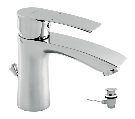 Umyvadlová baterie s výpustí Nobless Heda chrom - 40001,0