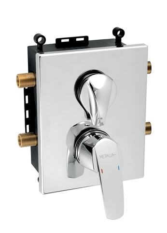 Podomítková baterie s boxem 2 vývody - BOX56052R,0