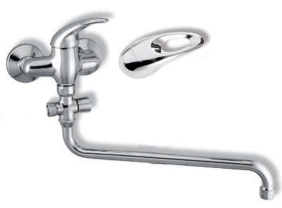 Paneláková baterie bez příslušenství 100 mm Metalia 55 chrom - 55175/1,0