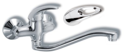 Dřezová umyvadlová baterie 100 mm Metalia 55 chrom - 55174,0