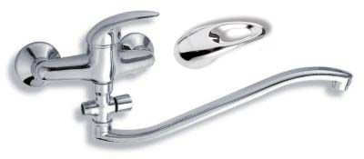 Paneláková baterie bez příslušenství 150 mm Metalia 55 chrom - 55132/1,0