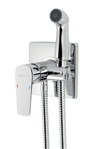 Bidetová podomítková baterie METALIA 58 chrom - 58211,0