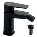 Bidetová baterie s výpustí METALIA 58, černá - 58011,5