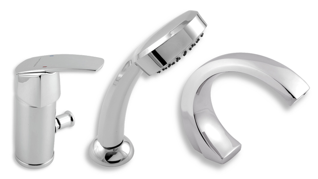 Vanová baterie Metalia 56 chrom - 50049,0