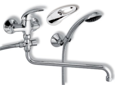Vanová paneláková baterie 150 mm Metalia 55 chrom - 55171,0