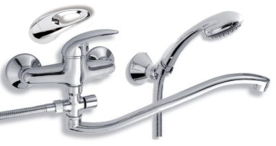 Vanová paneláková baterie 150 mm Metalia 55 chrom - 55132,0