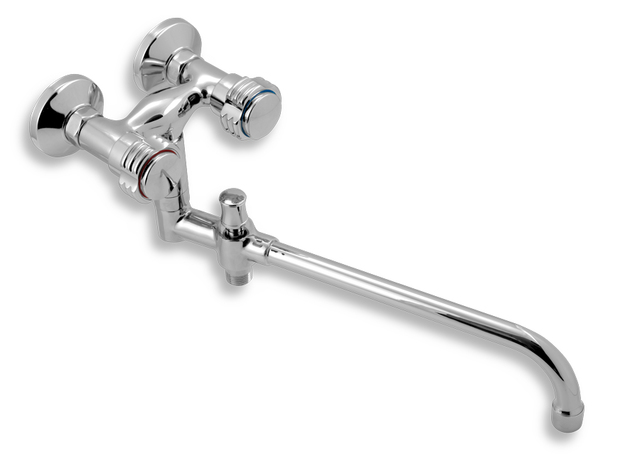 Paneláková baterie bez příslušenství 100 mm Retro I chrom - 99037/1,0