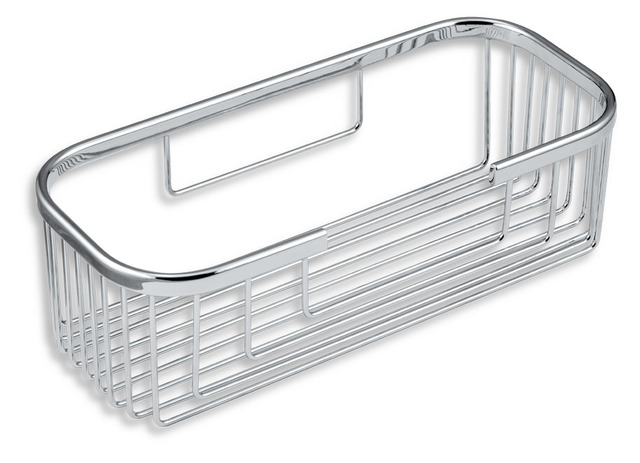 Police velká hluboká Drátěný program chrom - 6085,0