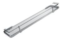 Polička zaoblená se zábradlím Metalia 4 chrom - 6453,0