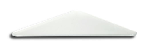 Sklo rohové poličky čiré - 6435,X