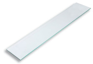 Sklo police zaoblené pískované - 6440,XS