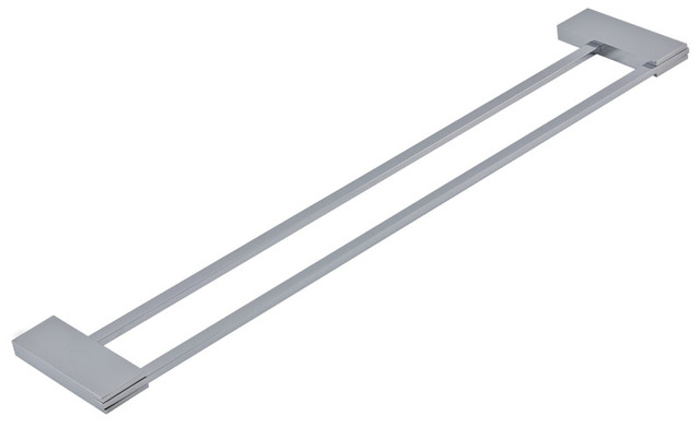Dvojitý držák ručníků 600 mm Metalia 9 chrom - 0925,0