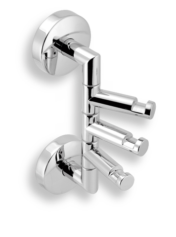 Trojháček otočný Metalia 11 chrom - 0181,0