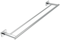 Dvojitý držák ručníků GRETA 600 mm, chrom - AGR10