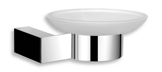 Mýdlenka sklo Titania Kate chrom - 66536,0