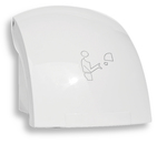 Elektrický senzorový osoušeč rukou, 1500 W, bílý - 69091,1