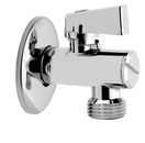 Rohový ventil s filtrem, krytkou a kovovou pákou 1/2x1/2 - CF3010/15