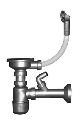 Sifon pro odpad dřezu 89 mm - NSP51