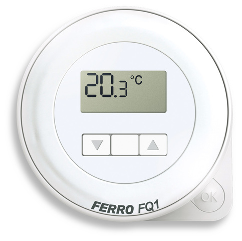 Elektronický pokojový termostat denní bezdrátový - FQ1TXT6