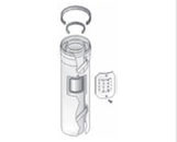 ARISTON Revizní kus, bílý lak, délka 329mm 3318391