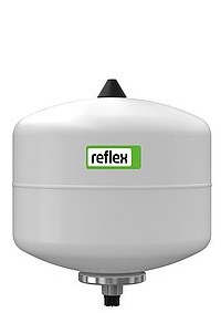 Reflex Refix DD 12 průtočná membránová tlaková expanzní nádoba, bílá, 10/4 bar 7307800