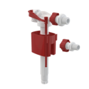 Napouštěcí ventil boční, univerzální 1/2"a 3/8", plast. závit