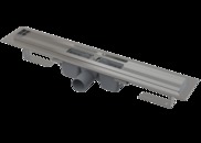 Nerezový podlahový žlab APZ1 pro perforovaný rošt 550 mm, boční odtok 50 mm