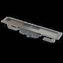 Podlahový žlab s okrajem pro plný rošt, svislý odtok