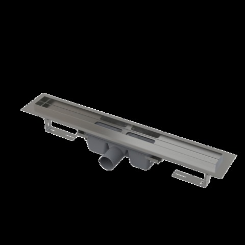 Podlahový žlab s okrajem pro plný rošt