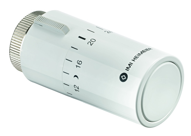 Termostatická hlavice HALO, bílá Heimeier