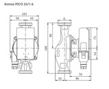 Wilo Atmos PICO 25/1-6