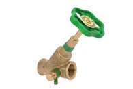 Schlösser mosazný ventil šikmý se zpětnou klapkou a vypouštěním 1620 - 1"