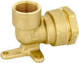 Koleno nástěnné B 32 x 3/4" s vnitřním závitem, mosaz