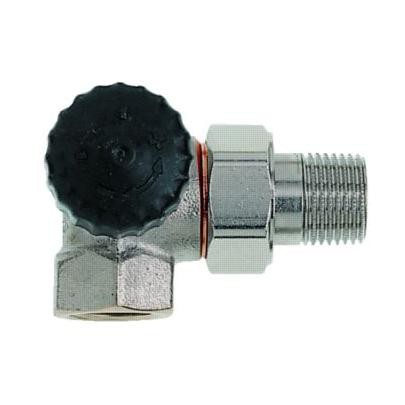 Termostatický ventil  spodní připojení v pravo WET 15-1/2"