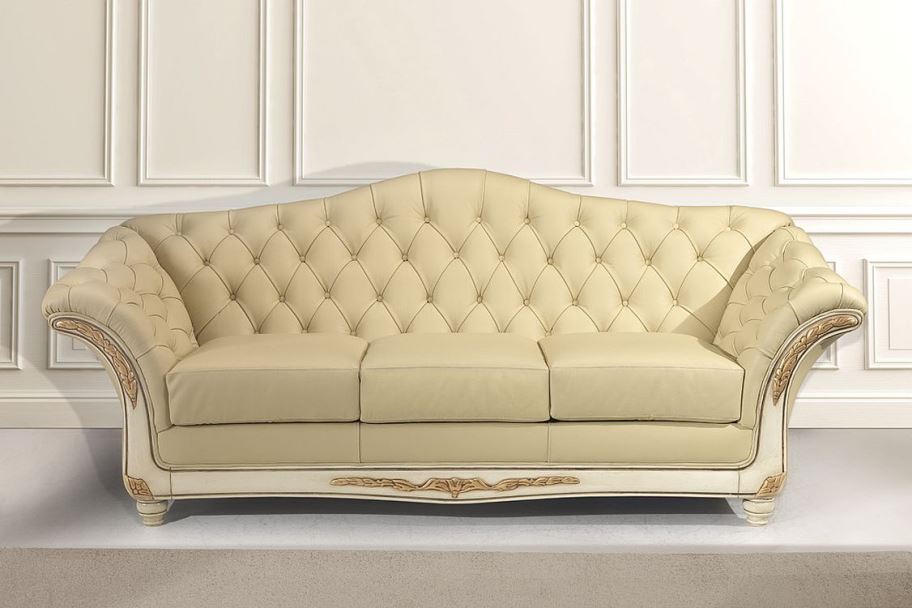 kvalitní sedačka Chesterfield
