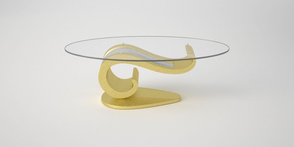 Designový konferenční stolek Lyra